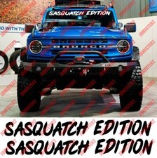 Sasquatch Edition Sticker Sasquatch Package Decal Windshield Truck - Any Size