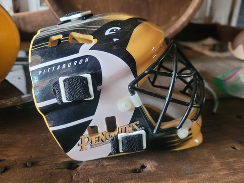 Pittsburgh Penguins NHL Goalie Mini Helm Maske