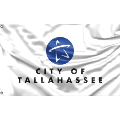 Tallahassee Flag, Florida USA | Fahne Unikales Design 90x150Herg. in EU