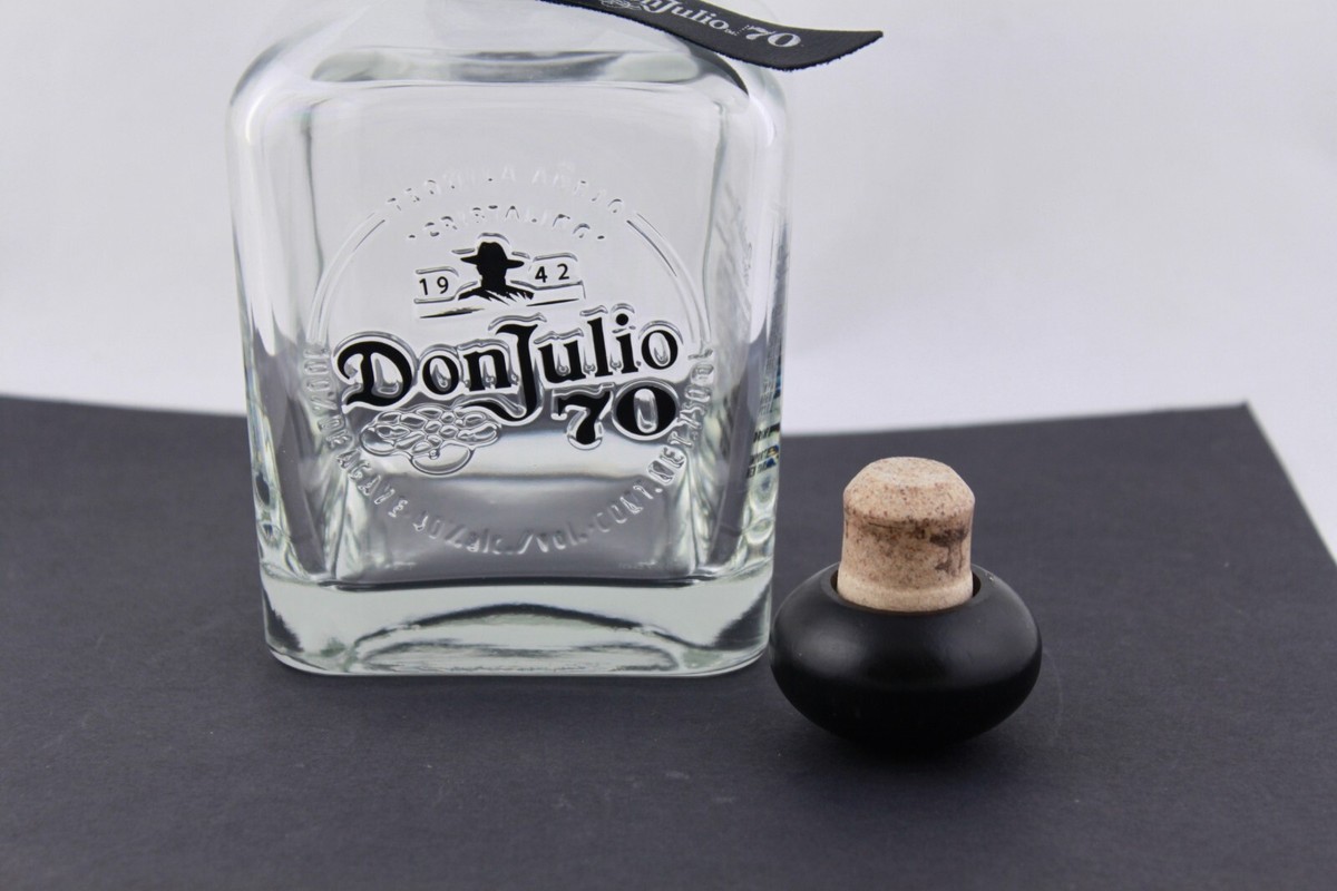 Don Julio 70th Anniversary Empty Tequila Bottle 750 Ml for sale