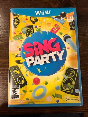 Sing Party (Nintendo Wii U, 2012) * NEW / SEALED *