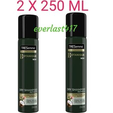 Tresemme Botanique Dry Shampoo Coconut Cactus Water Removes Grease 2x 250ml