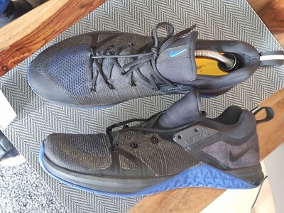 Nike Metcon Flyknit Herren Sneaker Sportschuhe Gr.49,5 UK 14 Schwarz/Blau