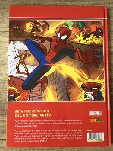 MARVEL FIRST LEVEL 04: ULTIMATE SPIDERMAN: ¡AGENTE DE SHIELD! Hard Cover SPANISH - Picture 2 of 7