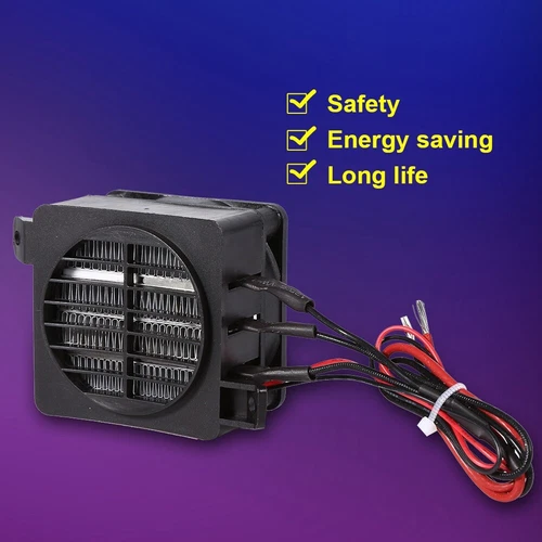 2PCS 100W 12V PTC Car Fan Air Heater Constant Temperature Heating Heaters US - Picture 6 of 14