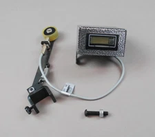 Line Counter Retro fit for Super Spooler spool holder in Black Metallic 