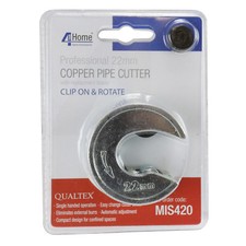 Compact 22mm Heavy Duty Copper Pipeslice Tube Pipe Cutter Slicer & Spare Wheel