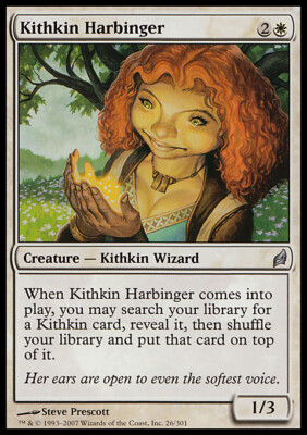 Magic the Gathering MTG Kithkin Harbinger (26) Lorwyn   LP