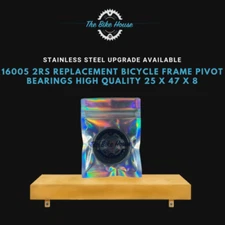 16005 2RS REPLACEMENT BICYCLE FRAME PIVOT BEARINGS HIGH QUALITÄT 25 x 47 x 8