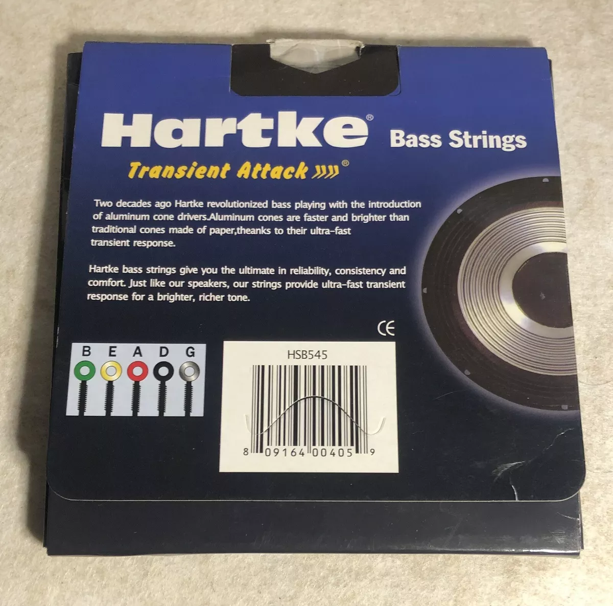 Hartke bass strings deals