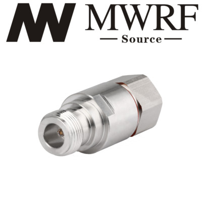 N Female Clamp Connector for 1/2'' Corrugated Copper Standard Andrew Heliax; US 