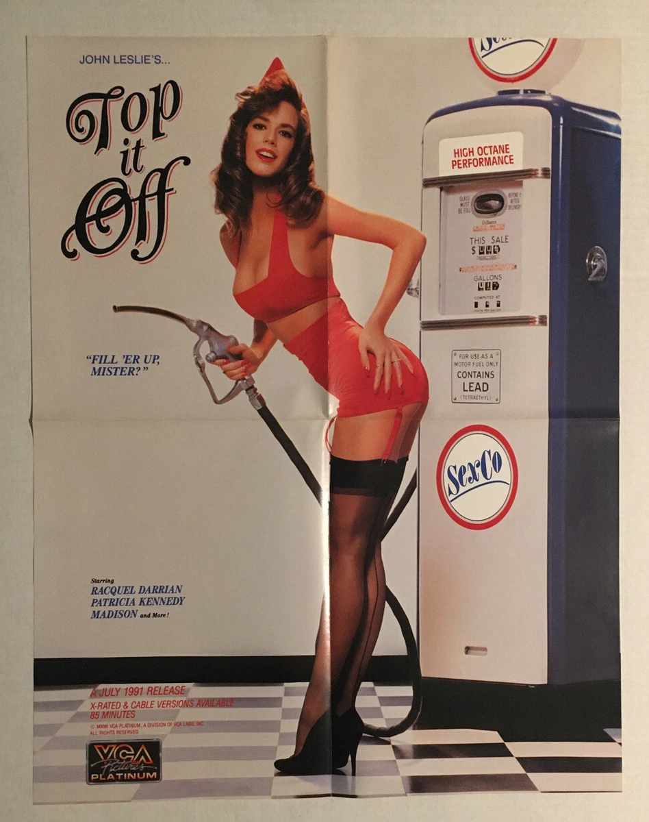 RARE COLLECTIBLE “TOP IT OFF” MOVIE POSTER - RACQUEL DARRIAN - 23 X 17 78  | eBay