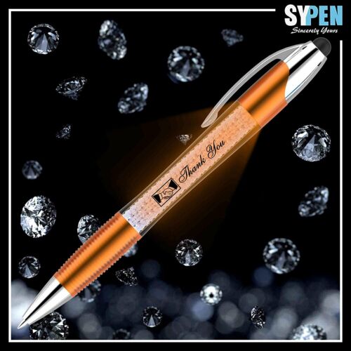 Thank You Greeting Gift Stylus Pens-Pen Lights up a Thank You Message- 6 Pack - Picture 4 of 7