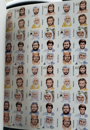 336 Stickers People Of The Bible Book Great For Kids - Picture 5 of 7