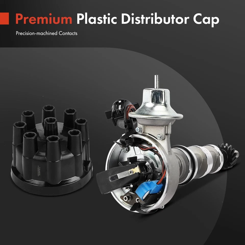 Distribuidor de encendido con tapa y rotor para Ford F-100 F-150 F-250 F-350 5,9 L 6,4 L Foto 4 de 4