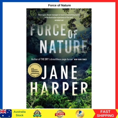 "Force Of Nature" By Jane Harper - Hardcover Mystery Thriller (Very Good Condition)