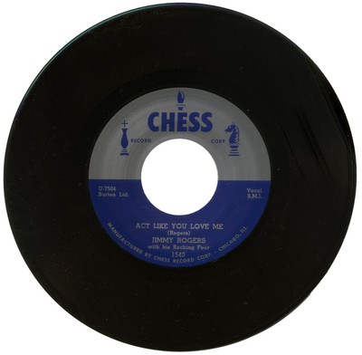 JIMMY ROGERS ''ACT LIKE YOU LOVE ME c/w GOING AWAY BABY'' 1950 BLUES