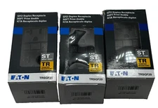 LOT OF 3 EATON TRSGF20 GFCI DUPLEX RECEPTACLE 20A 125VAC Tamper Resistant ⭐