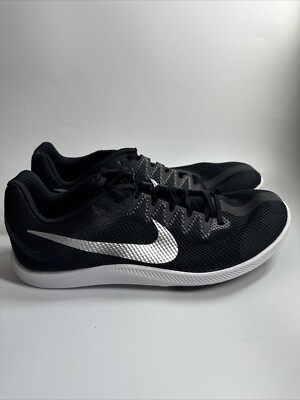Nike Zoom Rival Track & Field Distance Spikes Shoes‎ Men\'s 12 NEW DC8725-001 Nike Zoom Rival Track & Field Distance Spikes Black Silver  main image 2