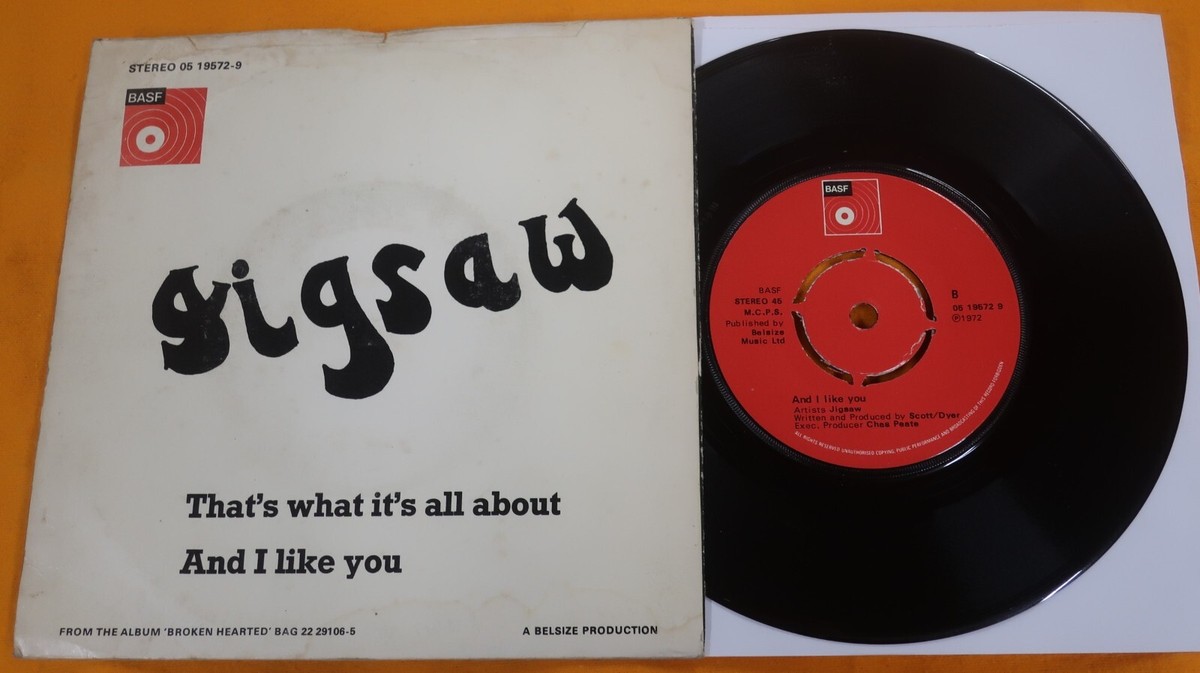 JIGSAW – That's What It's All About / And I Like You 7