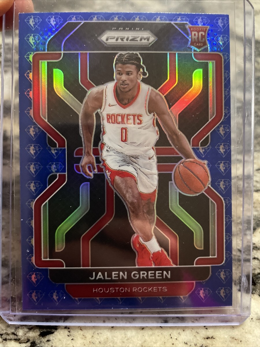 Jalen Green RC auto blue 大きかっ prizm /75シリ