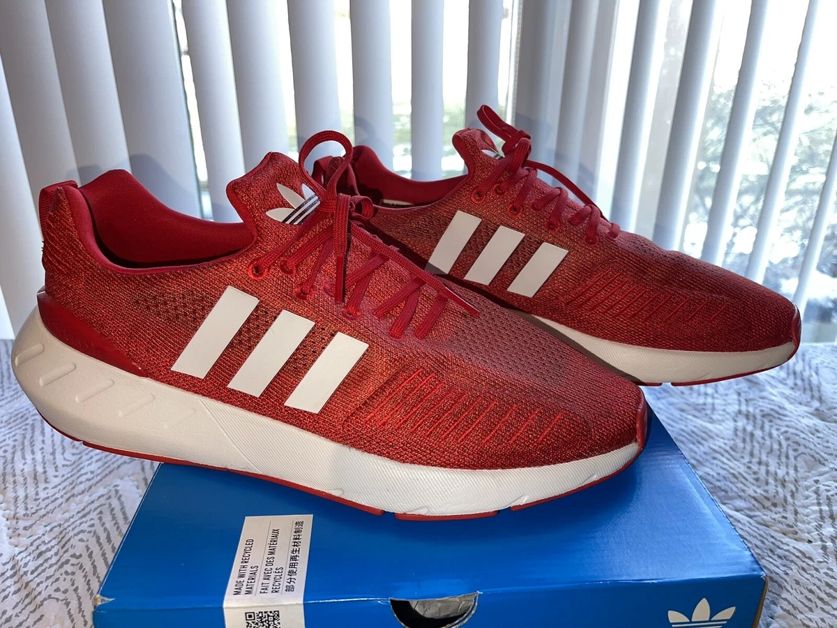 Adidas originals swift run red cheap