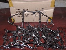 6 Duke 120 Double Spring Body Gripper Trap Trapping Muskrat Mink 0410 new sale