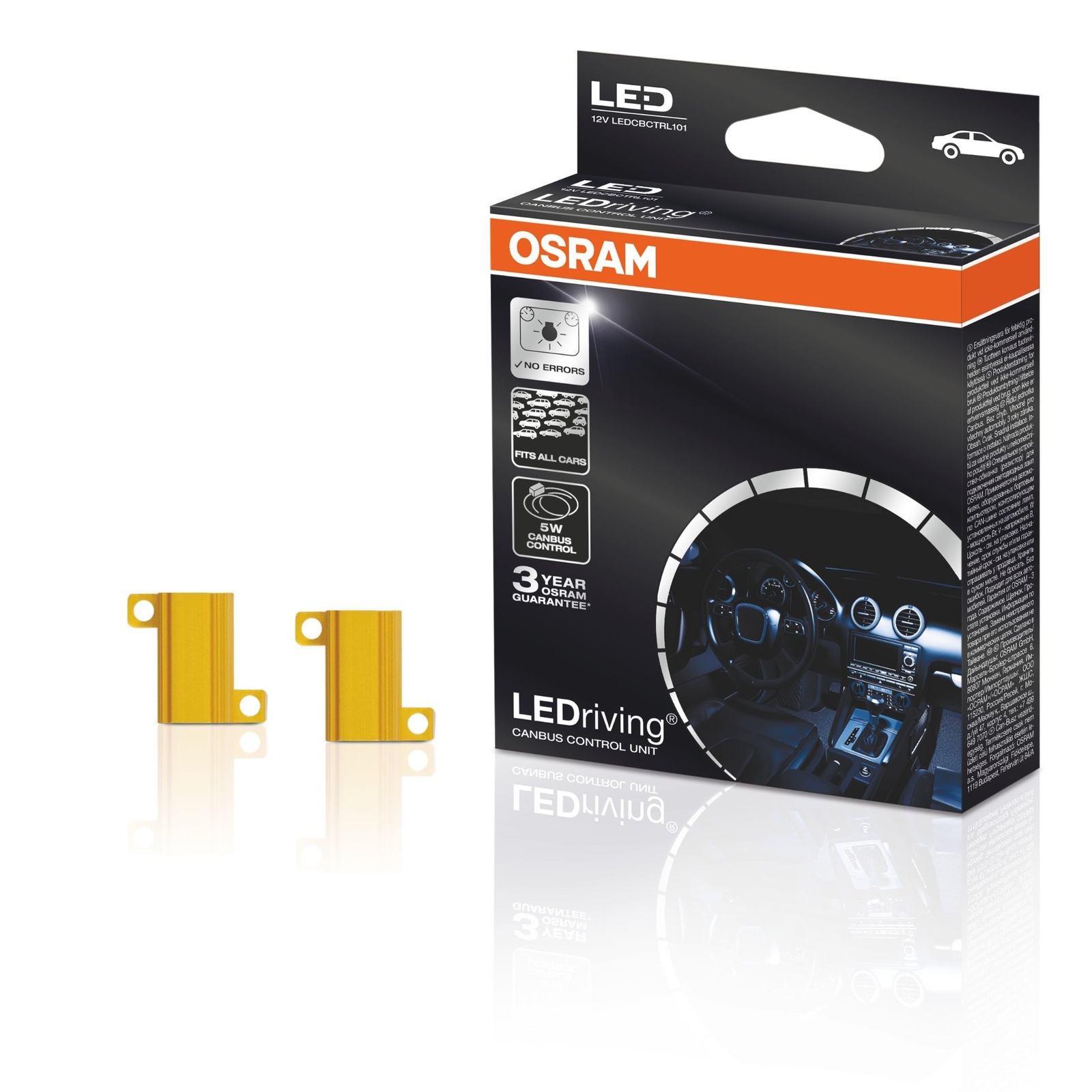 Adaptor Osram Ledcbctrl101 5 W Canbus Led (2 Uds) NUOVO