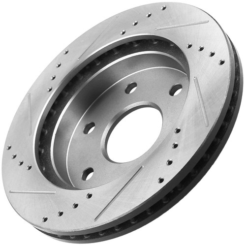 Rotores de taladro delantero y trasero de 12,78"" para Chevy Silverado GMC Sierra izquierdo derecho - Imagen 4 de 7