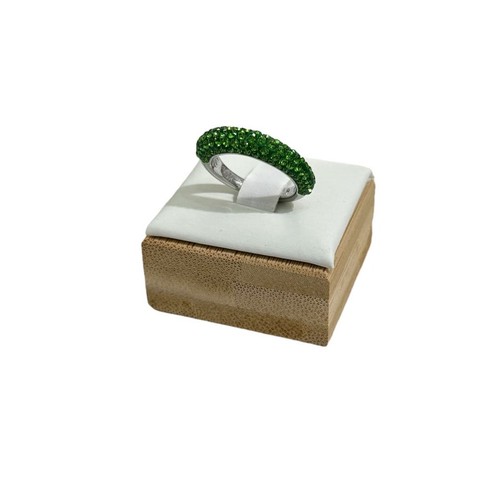 Swarovski Atelier Tigris ring Green, Rhodium plated size 55/USA7 NEW - Picture 4 of 4