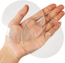Strongest Door Knob Wall Shield, Transparent Round Soft Rubber Wall Protector