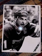 1988 BRIAN SUTTER TYPE 1 PHOTO ST.LOUIS BLUES VIKING ALBERTA AHL WHL WHA OHA CHL