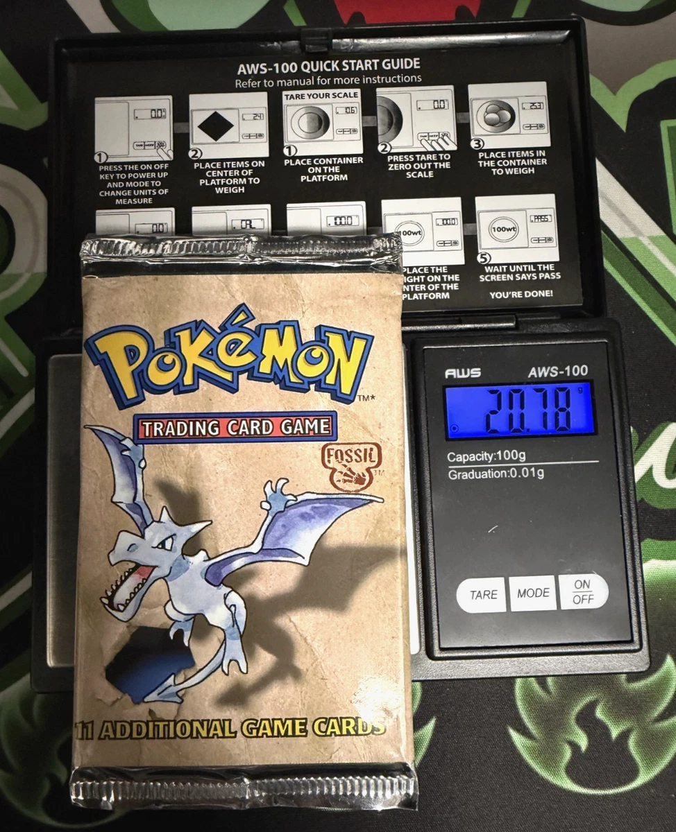 Preços baixos em Pokémon TCG Fossil Lacrado Collectible Card Game