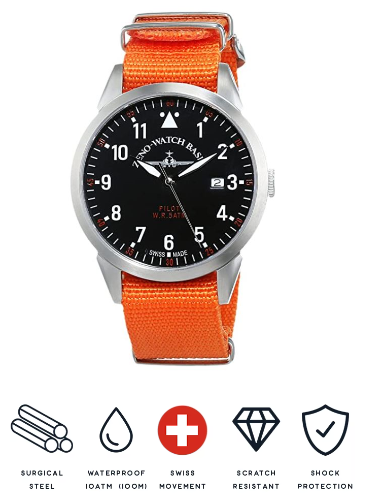 Zeno Watch Basel Pilot Aviator 
