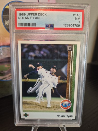 Nolan Ryan #145 1989 Upper Deck card