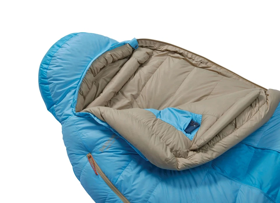 Therm-a-Rest Boost 650 20F/-6C Sleeping Bag, Morning Blue, Short Wide - Image 3 of 4