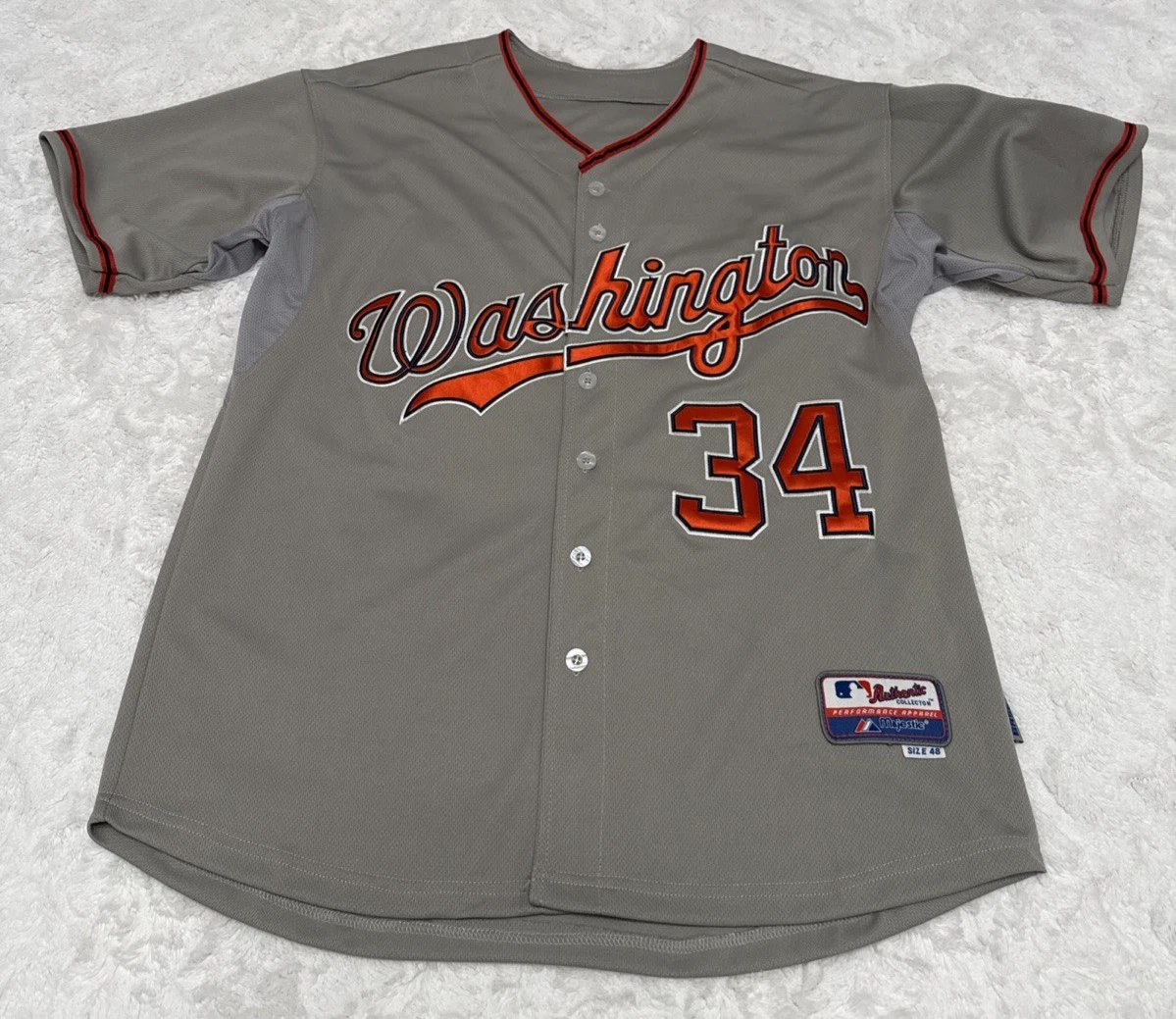 48 Size Washington Nationals MLB Jerseys for sale | eBay