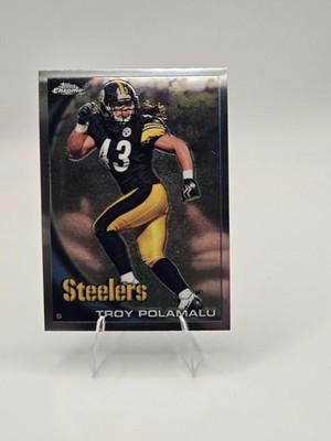 2010 Topps Chrome - Troy Polamalu #C30