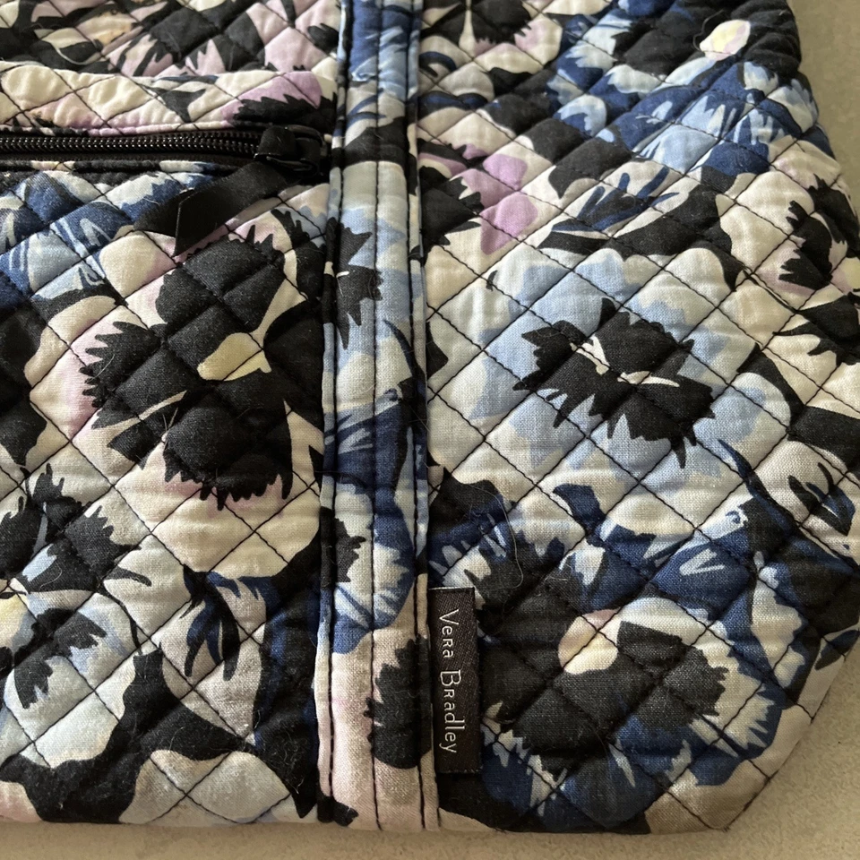 Bolso de Mano Vera Bradley Mujer Grand Multicolor Geométrico Grande Acolchado Algodón Cremallera Foto 2 de 4