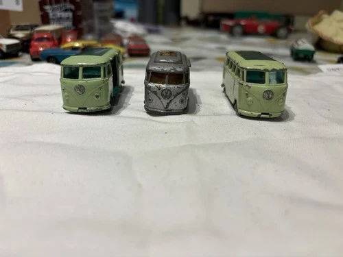 Matchbox Lesney Volkswagen Camper No.34 Vintage Diecast Car Job Lot of 3 Vintage