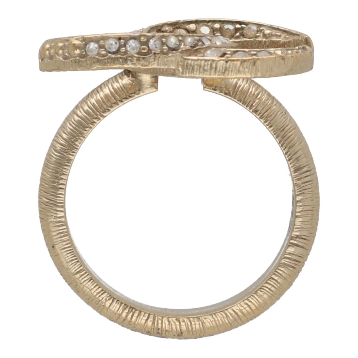 CHANEL   Coco Mark Ring Ring Coco Mark Rhinestone… - image 7