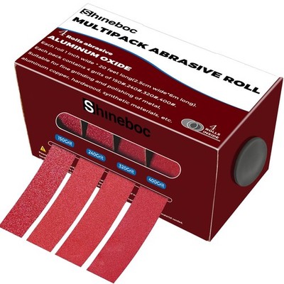 Schleifpapier Rolle 25mm x 6m Schleifleinen 150-400 Körnung Schmirgelleinen