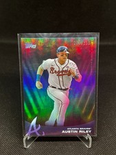 2022 Topps x Steve Aoki Austin Riley Party Time Insert /150 Atlanta Braves #64