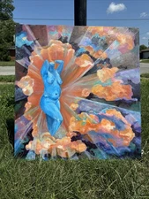 “Inner Beauty” Oil On Canvas Original Painting By Maya Leon