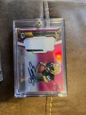 Eddie Lacy Topps Finest Rookie Card Autograph And Patch #1/10
