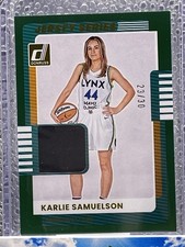 Karlie Samuelson 2025 Panini WNBA Donruss Basketball Green Jersey Series Lynx