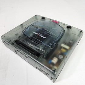 Sega Saturn Skeleton HST-3220 Console Clear Black This is Cool Pad Tested