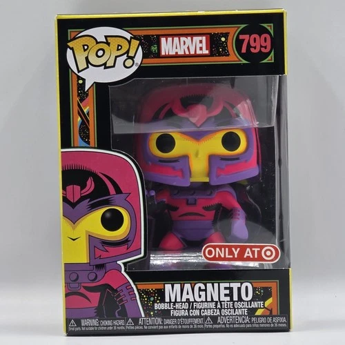 Funko POP! Marvel Magneto #799 Target Exclusive (Blacklight)