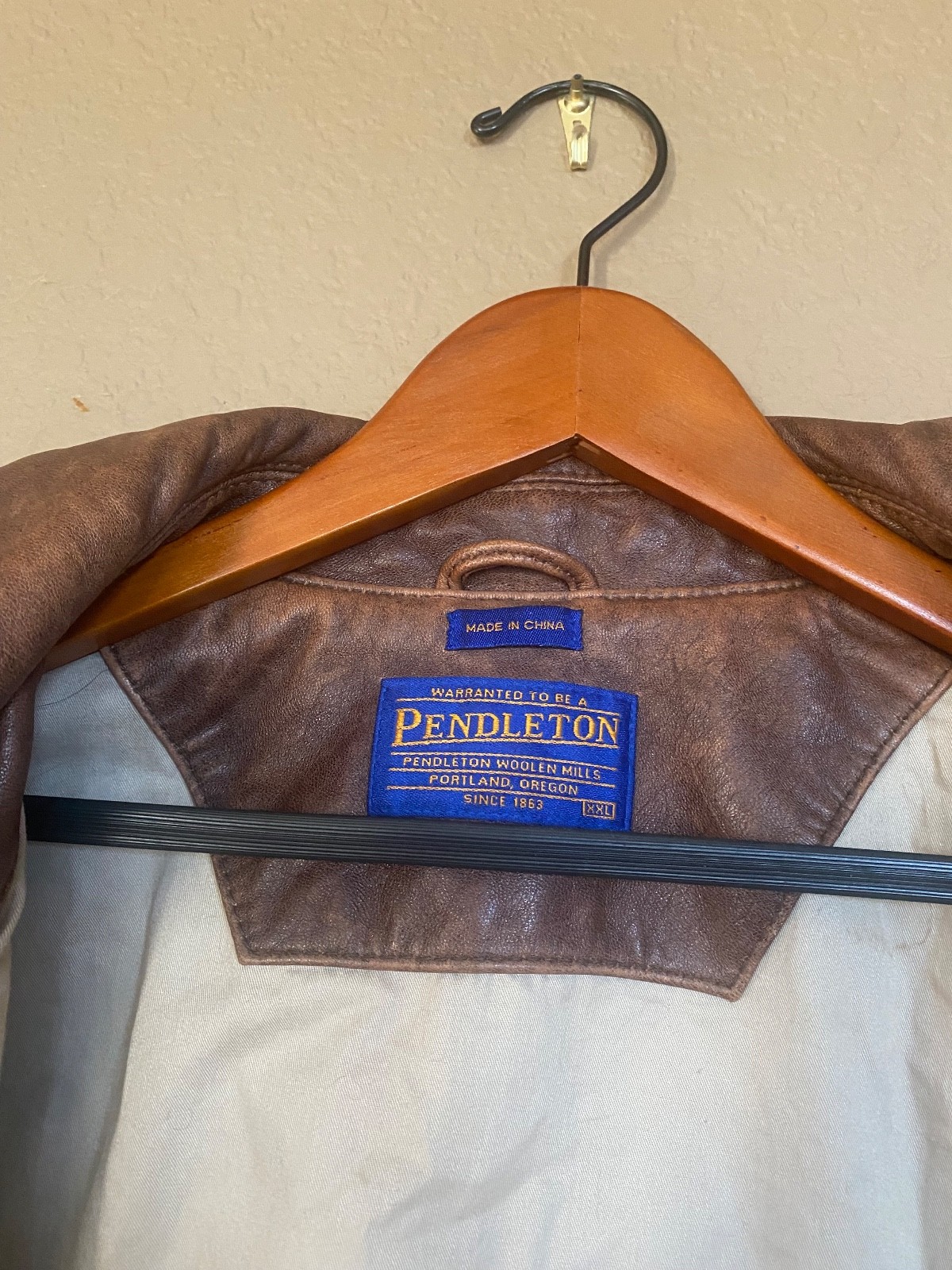 Pendleton leather jacket Limited Centennial Editi… - image 6