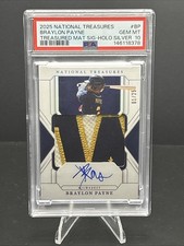 2025 National Treasures Braylon Payne Signature Holo Silver 1/25 PSA 10 🔥⚾️🔥